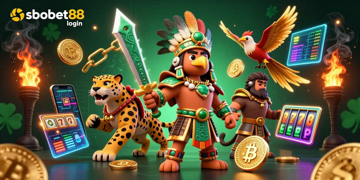 Engage in sbobet88 login for slots action alongside vivid 3D characters and rich casino elements.