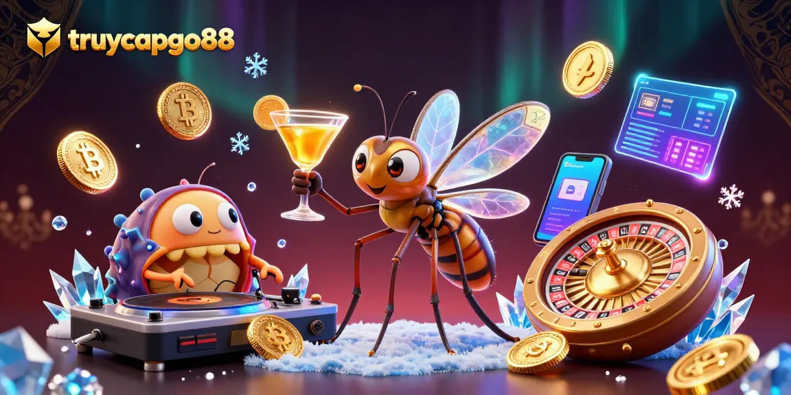 Try your luck with truycapgo88 as a 3D mosquito casino mascot sparks excitement in digital gaming.